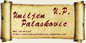 Umiljen Palasković vizit kartica